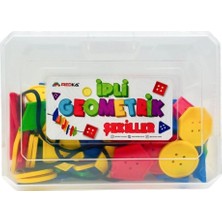 paraply 5662 Redka Ipli Geometrik Şekiller Kız Erkek Çocuk Oyuncak Eğitici Oyuncaklar