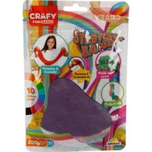 paraply Streç Oyun Kumu Mor 200 gr Kız Erkek Çocuk Oyuncak Eğitici Oyuncaklar