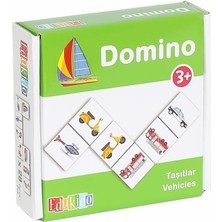 OMZ EDU-3011 Taşıtlar Domino -Chiva Kız Erkek Çocuk Oyuncak Eğitici Oyuncaklar