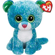 OMZ Ty Beanie Boo´s Leona Leopar Peluş 40CM Kız Erkek Çocuk Oyuncak Eğitici Oyuncaklar