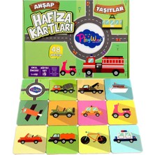 paraply Playwood Ahşap Hafıza Kartları Taşıtlar Kız Erkek Çocuk Oyuncak Eğitici Oyuncaklar