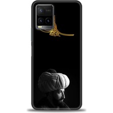 Rulet Vivo Y21 Kılıf Hd Baskılı Kılıf + Seramik Tam Kaplayan Ekran Koruyucu 465