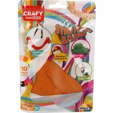 paraply Streç Oyun Kumu Turuncu 200 gr Kız Erkek Çocuk Oyuncak Eğitici Oyuncaklar