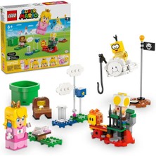 paraply 71441 LEGO Super Mario Interaktif Peach ile Maceralar 208 Parça +6 Yaş Kız Erkek Çocuk Oyuncak Eğiti