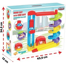 paraply 07 668 Asansörlü Yol Seti Kız Erkek Çocuk Oyuncak Eğitici Oyuncaklar