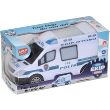 paraply Çarp Dönsün Sesli Işıklı ve Anonslu Polis Minibüsü Kız Erkek Çocuk Oyuncak Eğitici Oyuncaklar