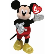 OMZ Ty Sparkle Sesli Peluş Mickey Mouse 36CM Kız Erkek Çocuk Oyuncak Eğitici Oyuncaklar