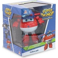 OMZ Harika Kanatlar Dönüşen Figür Polis Jett Kız Erkek Çocuk Oyuncak Eğitici Oyuncaklar