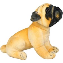 paraply Havlayan Pug Köpek Peluş Oyuncak 25CM Kız Erkek Çocuk Oyuncak Eğitici Oyuncaklar