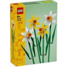 paraply 40747 Lego® Iconic Botanical Collection Nergis 247 Parça +8 Yaş Kız Erkek Çocuk Oyuncak Eğitici Oyun