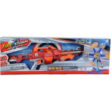 OMZ Fire Storm Rv-10 Hedefli Dart Atan Tüfek Kız Erkek Çocuk Oyuncak Eğitici Oyuncaklar