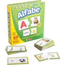 OMZ 1406 Dıytoy, Eğlenceli Bulmacalar - Alfabe / 2-6 Yaş Kız Erkek Çocuk Oyuncak Eğitici Oyuncaklar