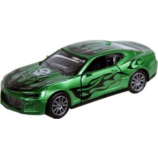 OMZ Metal Çek Bırak Spor ARABA K174A16 Kız Erkek Çocuk Oyuncak Eğitici Oyuncaklar