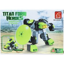 OMZ Ausini Titan Heroes Hnight-8 90 Parça Kız Erkek Çocuk Oyuncak Eğitici Oyuncaklar