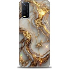 Rulet Vivo Y20S Kılıf Hd Baskılı Kılıf + Seramik Tam Kaplayan Ekran Koruyucu 313