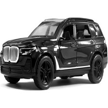 OMZ Şeffaf Kutuda Metal Bmw X7 Araba Kız Erkek Çocuk Oyuncak Eğitici Oyuncaklar