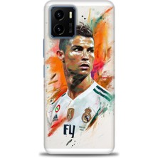 Rulet Vivo Y15S Kılıf Hd Baskılı Kılıf + Seramik Tam Kaplayan Ekran Koruyucu 7