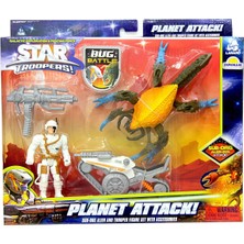 paraply Star Trooper Gezegen Saldırısı Figür Kız Erkek Çocuk Oyuncak Eğitici Oyuncaklar