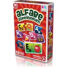 OMZ Ks Games Eğitici Oyunlar Alfabe Harf Eşleştirme Oyunu Kız Erkek Çocuk Oyuncak Eğitici Oyuncaklar