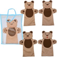 paraply AND-5005 Yüz Ifadeleri Kukla Set 6lı Kız Erkek Çocuk Oyuncak Eğitici Oyuncaklar