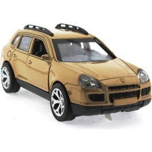 OMZ Çek Bırak Porsche Benzeri Kahve Metal Araba Kız Erkek Çocuk Oyuncak Eğitici Oyuncaklar