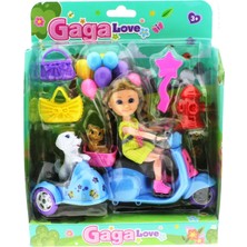 paraply Gaga Love Hayvanlarıyla Motor Gezisi Kız Erkek Çocuk Oyuncak Eğitici Oyuncaklar