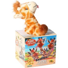 paraply Prm 15802 Prime 3D Zürafa Peluş ve Selfie 48 Parça Puzzle Kız Erkek Çocuk Oyuncak Eğitici Oyuncaklar