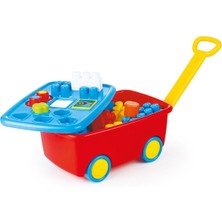 OMZ 5099 Dolu Eğitici Ilk Çek Çek Aracım Kız Erkek Çocuk Oyuncak Eğitici Oyuncaklar