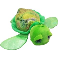 paraply 62551 35CM Iri Gözlü Karetta Kaplumbağa Peluş -1ADET Fiyatıdır Kız Erkek Çocuk Oyuncak Eğitici Oyunc
