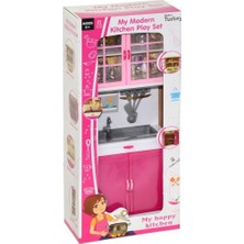 OMZ 02302 Lavabo My Happy Kıtchen Kız Erkek Çocuk Oyuncak Eğitici Oyuncaklar