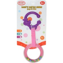 OMZ 4122 Zuzu Çıngıraklı Halka Kız Erkek Çocuk Oyuncak Eğitici Oyuncaklar