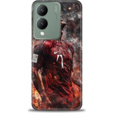 Rulet Vivo Y17S Kılıf Hd Baskılı Kılıf + Seramik Tam Kaplayan Ekran Koruyucu 8