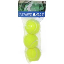 OMZ KZL-1705004 Tenis Topu 3'lü Kız Erkek Çocuk Oyuncak Eğitici Oyuncaklar