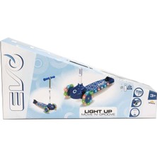 paraply Evo Işıklı Move N Groove Mavi Üç Tekerlekli Scooter Kız Erkek Çocuk Oyuncak Eğitici Oyuncaklar