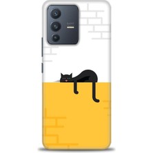 Rulet Vivo V23 5g Kılıf Hd Baskılı Kılıf + Seramik Tam Kaplayan Ekran Koruyucu 79