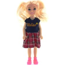 paraply Baonier Pitikareli Etekli 14CM Sarışın Tekli Kız Bebek Kız Erkek Çocuk Oyuncak Eğitici Oyuncaklar