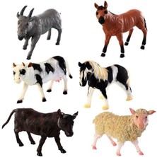 OMZ Soft Çiftlik Hayvanları Kız Erkek Çocuk Oyuncak Eğitici Oyuncaklar