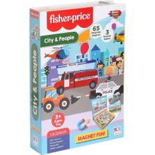 OMZ Fp 13409 Fisher Price Baby Puzzle City People -Ks Puzzle Kız Erkek Çocuk Oyuncak Eğitici Oyuncaklar