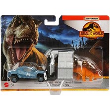 paraply FMY31 Matchbox Jurassic World Dino Transporter Kız Erkek Çocuk Oyuncak Eğitici Oyuncaklar