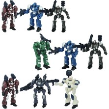 paraply Sunman Mars Heros 35 Parça Figür Kız Erkek Çocuk Oyuncak Eğitici Oyuncaklar