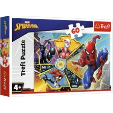 paraply PUZZLE-17372 Marvel Spiderman 60 Parça Puzzle Kız Erkek Çocuk Oyuncak Eğitici Oyuncaklar