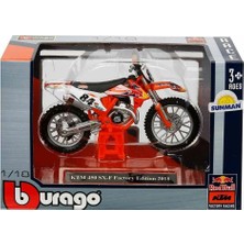 OMZ 51070 Sun-Bur-1:18 Motor Red Bull Ktm 450- 1ADET Stokta Olan Gönderilir Kız Erkek Çocuk Oyuncak Eğit