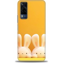 Rulet Vivo Y51 Kılıf Hd Baskılı Kılıf + Seramik Tam Kaplayan Ekran Koruyucu 78