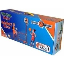 paraply Portatif Futbol Kalesi ve Pota Seti Kız Erkek Çocuk Oyuncak Eğitici Oyuncaklar