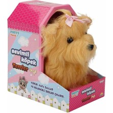 OMZ 47908 Hareketli Sesli Sevimli Köpek Terrier -Sunman Kız Erkek Çocuk Oyuncak Eğitici Oyuncaklar