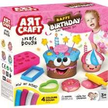 paraply Art Craft Doğum Günü Oyun Hamuru Seti 10 Parça Kız Erkek Çocuk Oyuncak Eğitici Oyuncaklar