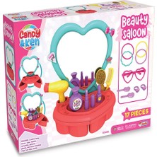 OMZ 03468 Dede Candy Ken Güzellik Salonu Kız Erkek Çocuk Oyuncak Eğitici Oyuncaklar