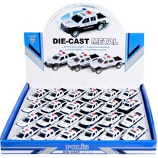 paraply Çek Bırak Metal Polis Pickup Aracı - 1ADET Fiyatıdır Kız Erkek Çocuk Oyuncak Eğitici Oyuncaklar