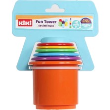 OMZ Kiki Sevimli Kule Kız Erkek Çocuk Oyuncak Eğitici Oyuncaklar