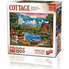 OMZ 22036 Mountain Lake 1500 Parça Puzzle -Ks Kız Erkek Çocuk Oyuncak Eğitici Oyuncaklar